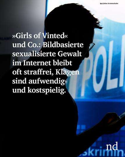 »Girls of Vinted« und Co.: Bildbasierte sexualisierte Gewalt im Internet bleibt oft straffrei, Klagen sind aufwendig und kostspielig.
