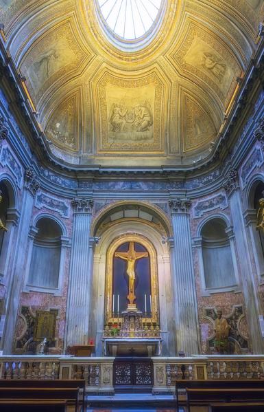 An ornate Baroque side chapel in St Paul Outside The Walls in Rome Italy. 

#basilica #rome #italy #stpaul #chapel #altar #dome #papal #historical #christian #architecture #baroque #religion #BuyIntoArt #AYearForArt #artforsale #wallartforsale #giftideas @joancarroll 

https://joan-carroll.pixels.com/featured/chapel-st-paul-outside-the-walls-rome-italy-joan-carroll.html