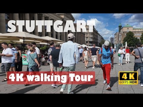 Stuttgart Germany 4K Tour