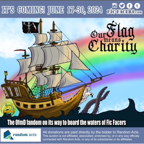 Ad for Fic Favers with the Info, that the auction is June 17. 30.th this year. 
The picture shows the ship 