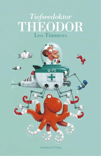 |Buchwerbung| – Tiefseedoktor Theodor hat für jedes Meerestier ein offenes Ohr. In seinem U-Boot durchquert er den Ozean, immer auf der Suche nach Tieren, die seine Hilfe brauchen…
